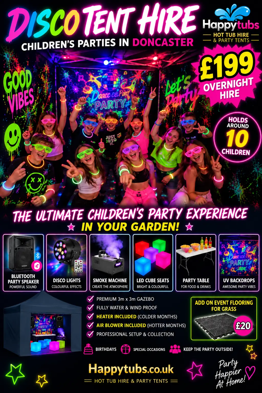 childrens birthday party hire