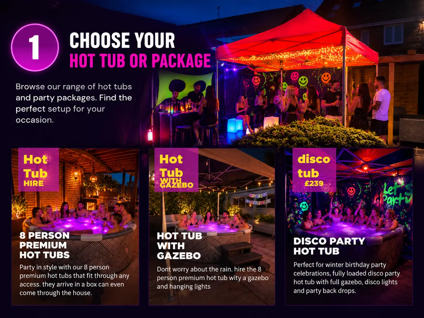 hire a hot tub doncaster