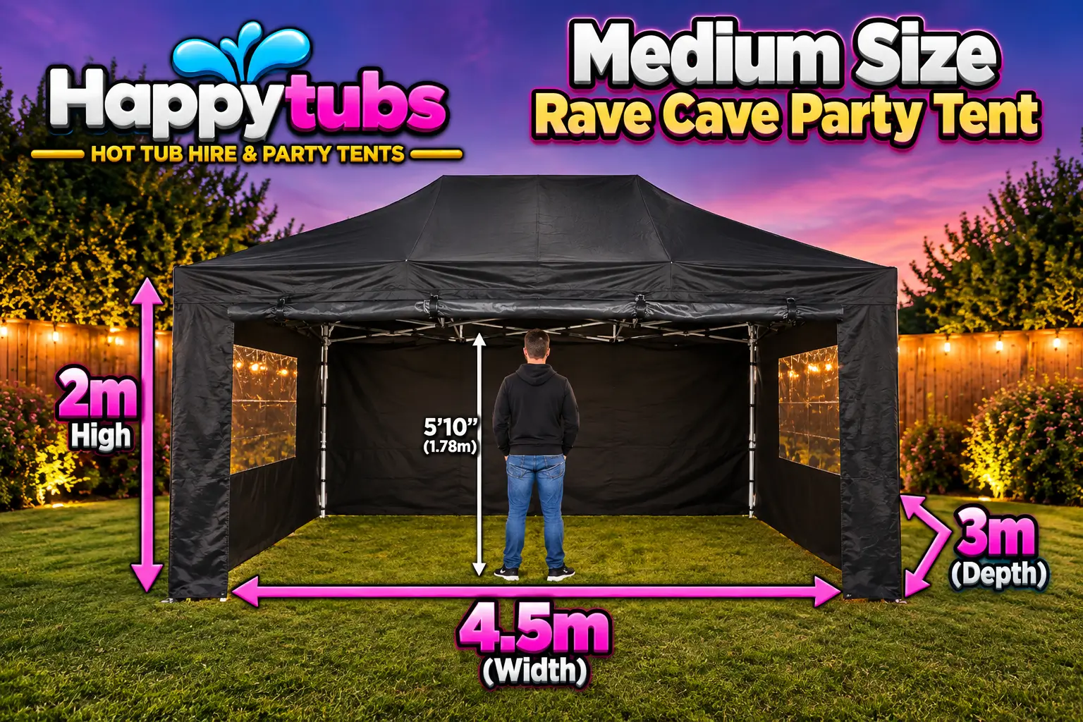 medium rave cave hire doncaster
